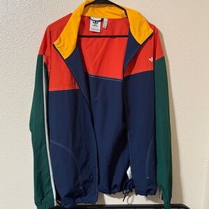 adidas Men's Multicolor Windbreaker Jacket